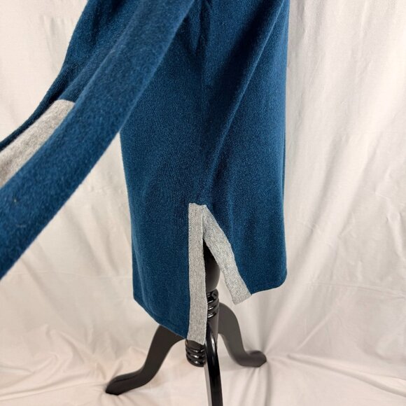 Smartwool Women's Sweater | Teal with Grey Accents | Medium - Picture 3 of 11